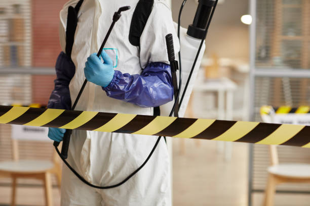 Professional Biohazard technician working in Umatilla, FL